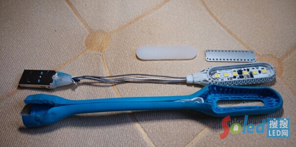 小米隨身LED燈拆解圖1-4