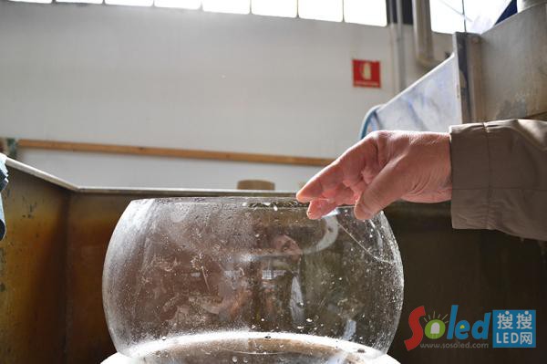 水射流切割的玻璃