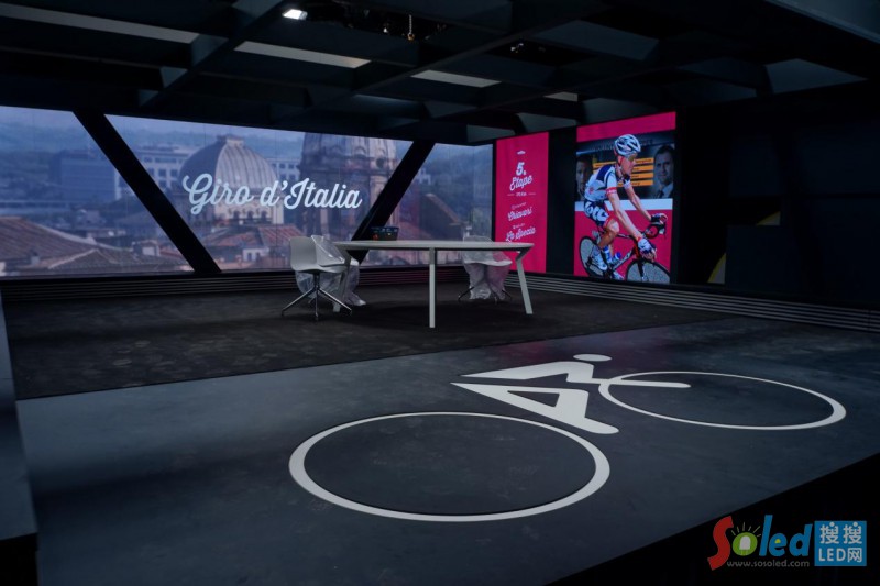 艾比森A1.9用于丹麥TV2體育頻道播放自行車賽事