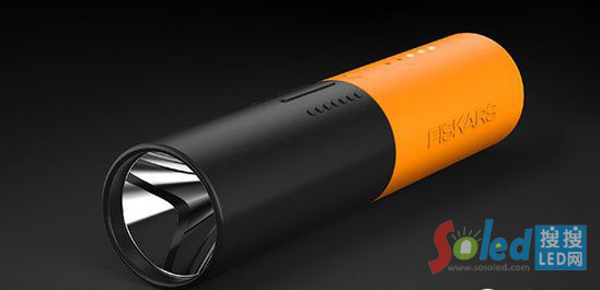 新式可充電LED手電筒