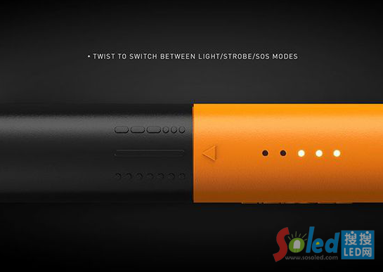 三種不同的閃亮模式